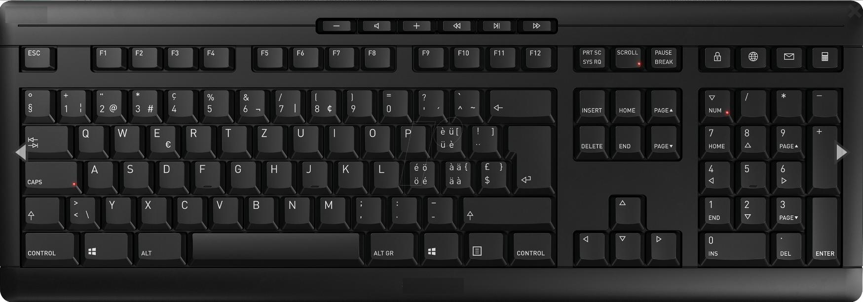 Tastatur kabelgebunden CH-Layout USB diverse