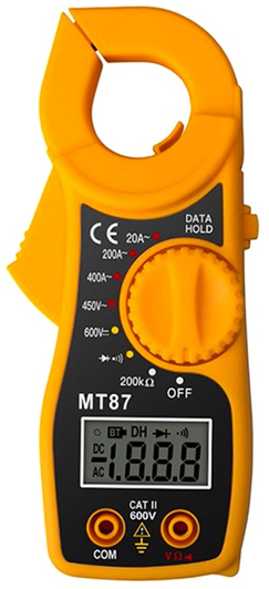 Multimeter Zangenampere Meter Strom berührungslos plus Volt und Ohm MT87