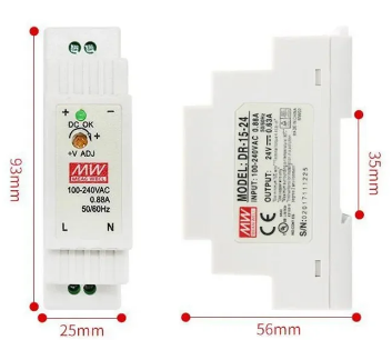 Netzteil 5V 15W DIN-Rail