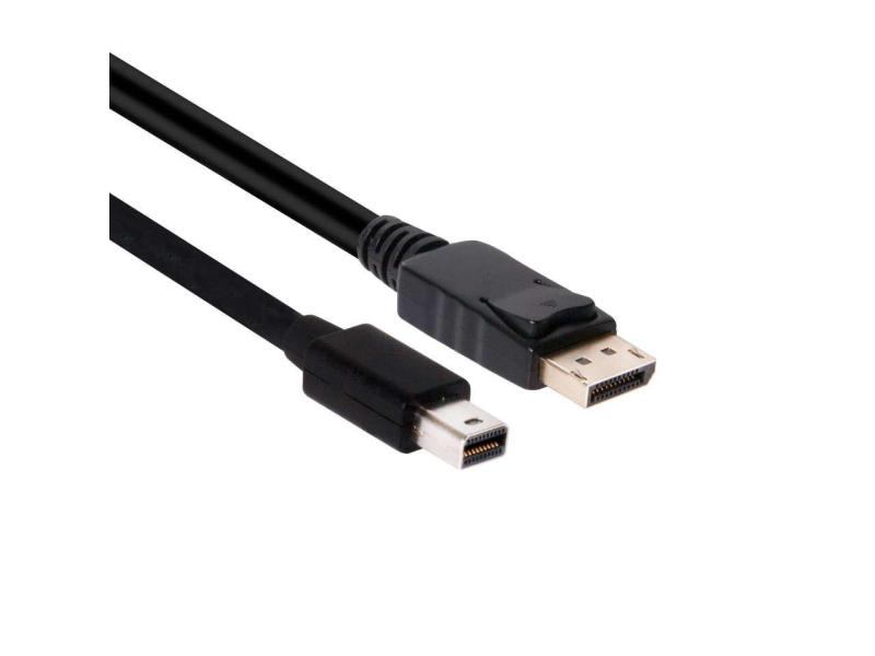 Mini DisplayPort auf DisplayPort Kabel 2.0m schwarz