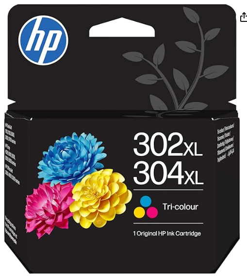 HP Tinte 302XL 304XL Color (B7RT8AE) 330 Seiten
