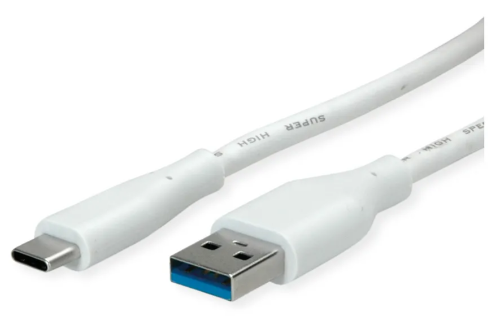 Kabel USB-C - USB-A 3.0 1.0m 6.0A 120W