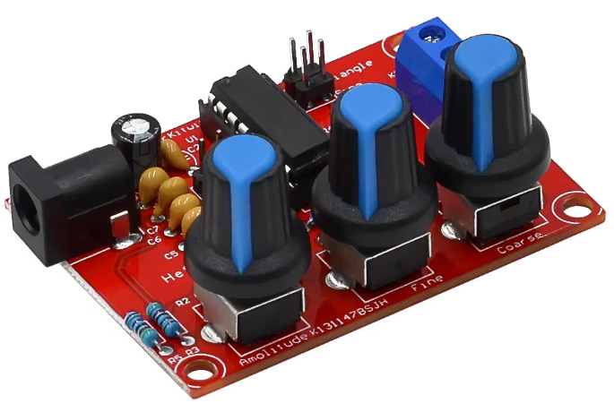 Funktionsgenerator XR2206 1Hz bis 1MHz Hobby Labor Bausatz ohne Gehäuse