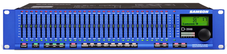 Occasion Samson D-2500 Equalizer 19" 2x31 Bänder