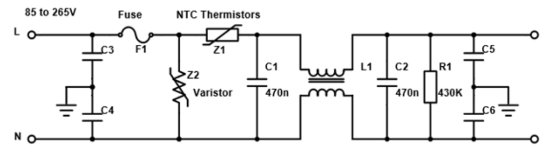 NTC 10 Ohm 6.0A Anlaufstrombegrenzung Thermistor bedrahtet 10D20