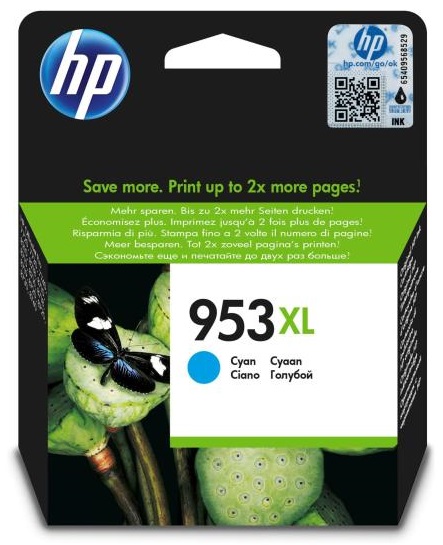 HP Tinte 953XL Cyan (F6U16AE) 1600 Seiten
