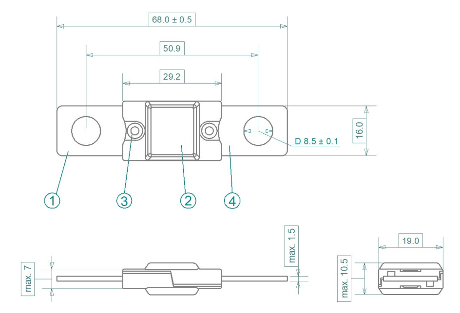 Sicherung 100A DC für Batterien Akku USV Notstrom Solar