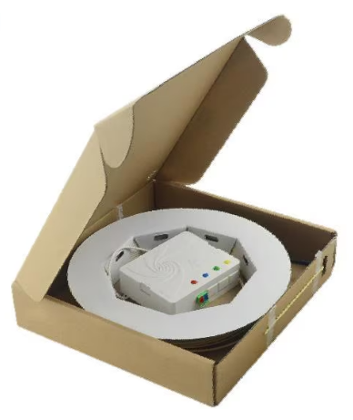 Glasfaser Mini Dose AP FiberDose 2LC/APC mit 60m Kabel E9/125 FTTH OTO weiss