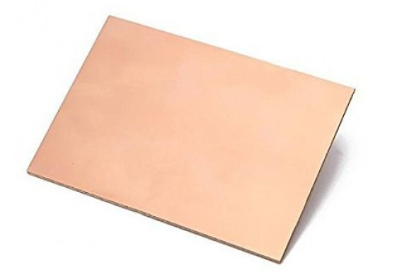 Platine 100x160mm Epoxyd FR4 einseitig Kupferbeschichtet