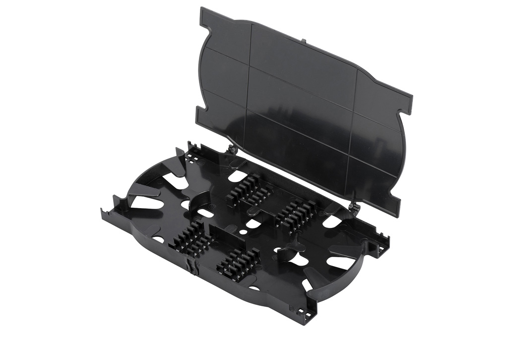 Spleisskassette Spleiss Box für 4x24 Spleissungen KEV Spleissbox schwarz