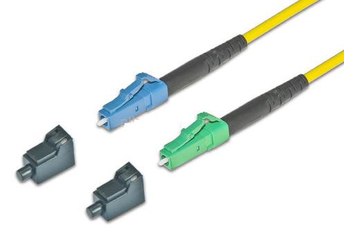 Glasfaser Kabel LC/APC LC/PC 10m FTTH singlemode, simplex LWL | S80505
