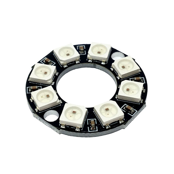 LED Ring 8xRGB (WS2812B) NeoPixel Kontroller