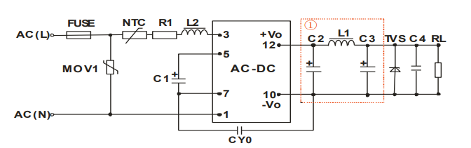 Netzteil AC/DC In:230V(85-305V) Out:5.0V 0.6A Printmontage Offen