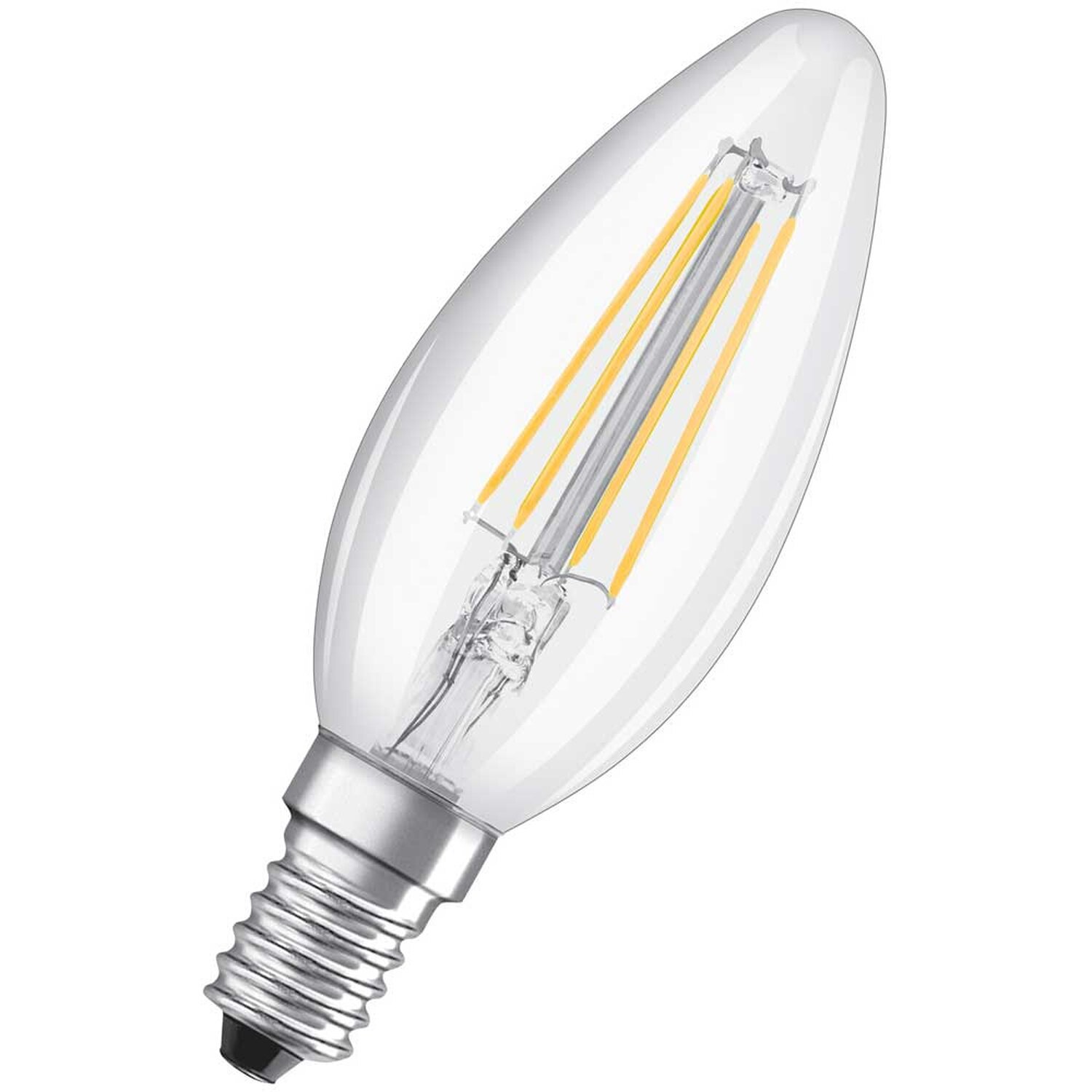 LED Lampe Kerzenform 3W WW E14 Warmweiss Leuchtmittel