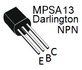 MPSA13 NPN Darlington Transistor 0.5A 30V 0.6W