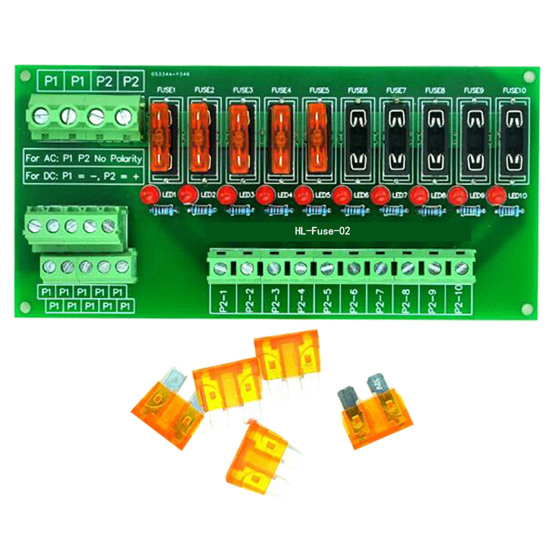 SPS Sensor Absicherung 10x5A mit Signalisierung