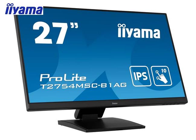 27" Touchscreen Bildschirm 1920x1080 iiyama T2754MSC-B1AG