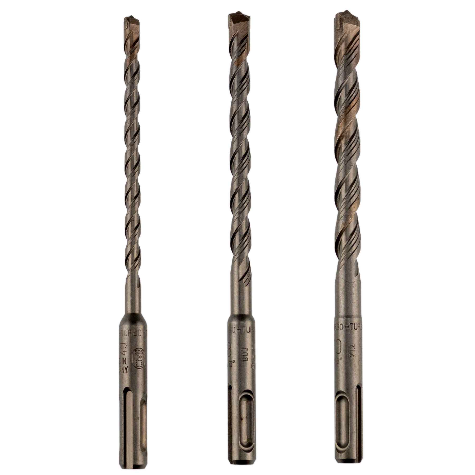 Hammerbohrer Bohrer Set für Stein 6 / 8 / 10mm mit SDS-Plus Schaft