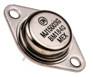 MJ15003 Transistor, NPN, 20A, 140V, 250W, TO3 Power Transistor 2N3055