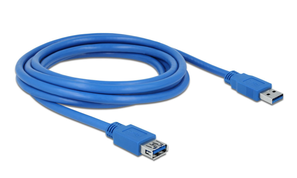 USB 3.0-Verlängerungskabel USB A - USB A 3 m Kabel