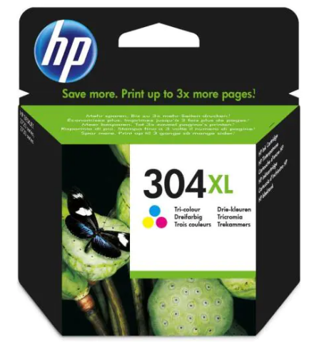 HP Tinte 304XL color (N9K07AE) 300 Seiten