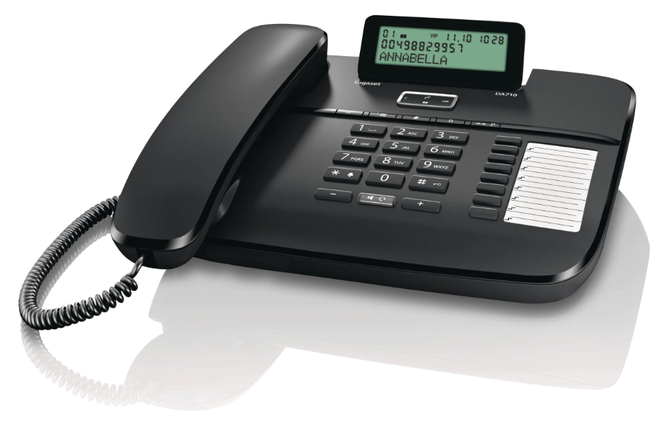 Tischtelefon DA710 Schwarz