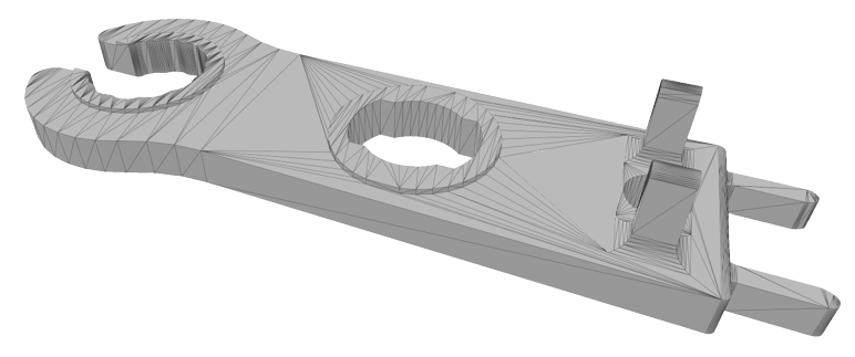 Solar MC4 Montageschlüssel Werkzeug 3D-Druck Code