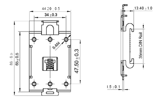 DIN-Rail Mount SSR 25DA