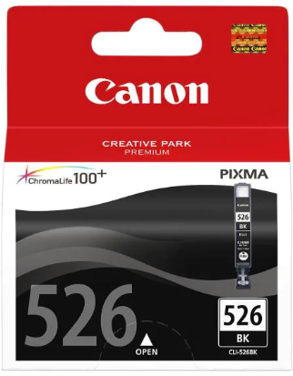 Canon Tinte CLI-526BK Black (4540B001) 550 Seiten 526BK CLI526