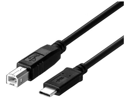Kabel USB-C - USB-B 2.0 Kabel 2.0m