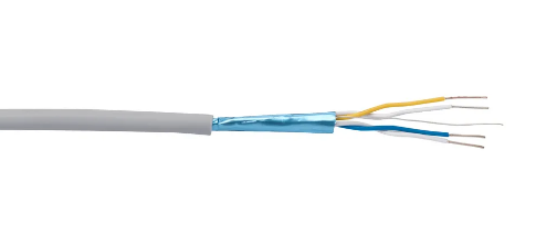 Hausinstallation Kabel 2x2x0.8 geschirmt U72 G51 Dca Telefon T+T DSL grau Meterware