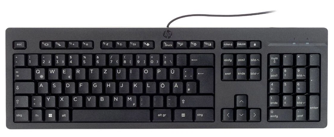 Tastatur kabelgebunden DE-Layout USB DEUTSCHLAND
