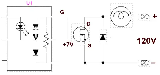 Optokoppler APV1122 Foto-Dioden DIL6 IN:1.2V 1-50mA OUT:8.7V 14uA  Photovoltaic APV1122A