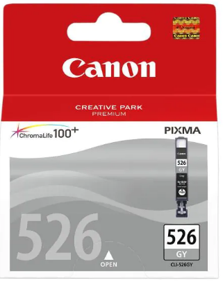 Canon Tinte CLI-526GY Grey (4544B001) 550 Seiten 526GY CLI526