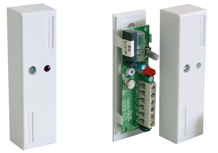 Erschütterungsmelder Alarm Kabelgebunden, 12V weiss EM2000W AZEM10000