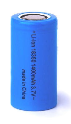 Akku 18350 Lithium 3.7V 1'400mAh Li-Ion bulk 3.0A Akku 18350 Lithium 3.7V 1'400mAh Li-Ion bulk 3.0A