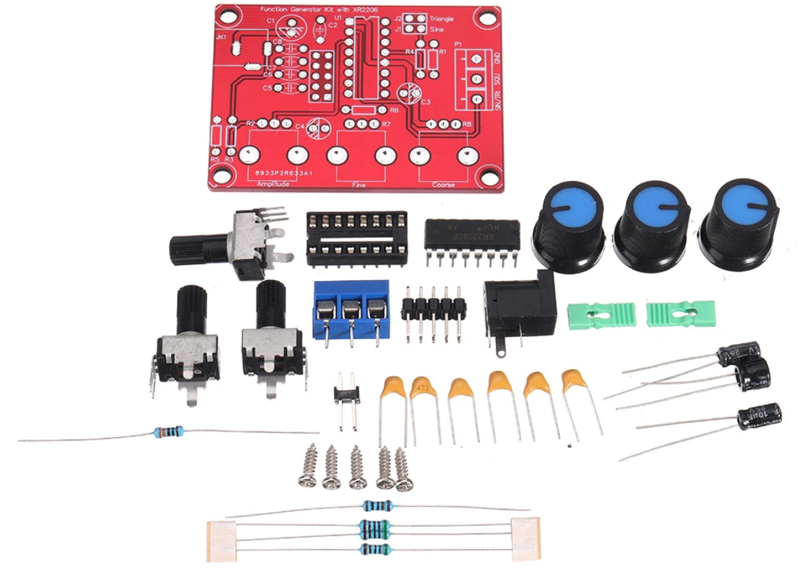 Funktionsgenerator XR2206 1Hz bis 1MHz Hobby Labor