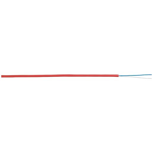 Hausinstallation Brandmelde Kabel 2x0.8 G51 Telefon T+T DSL Brandschutz rot Meterware