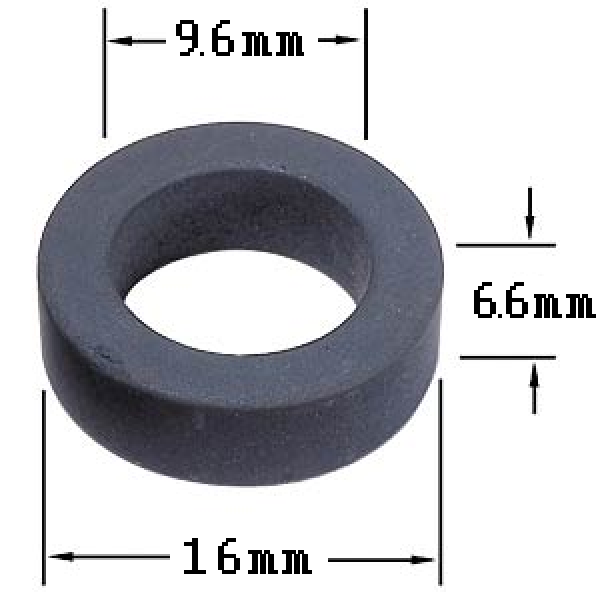 Ringkern 16mm Ferrit N27 AL1130