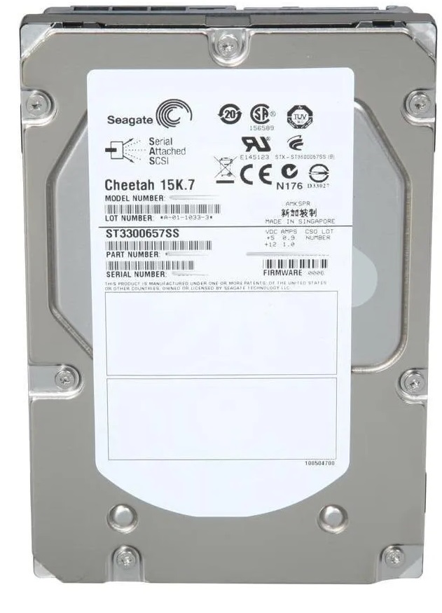 Occasion Festplatte 300GB 15K 3.5" SAS ST3300657SS Occasion Festplatte 300GB 15K 3.5" SAS ST3300657SS