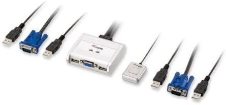 KVM Switch Equip 2-Port (VGA, USB-Maus, USB-Tastatur) Occasion