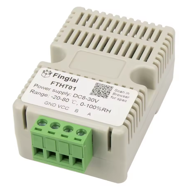 RS485 Temperatur Feuchte Sensor Din-Rail