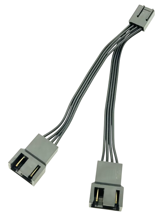 Lüfter 4-Pin Y-Kabel, 2 Lüfter, 1 Anschluss, PWM
