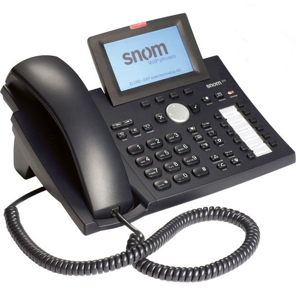 Snom 370 SIP-basiertes VoIP-Telefon