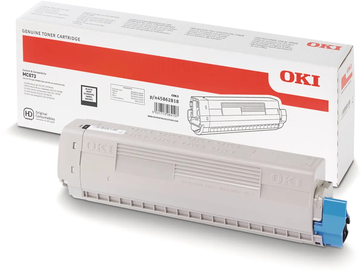 OKI Toner 45862840 Black 7'000 Seiten  MC853 MC873 MC883