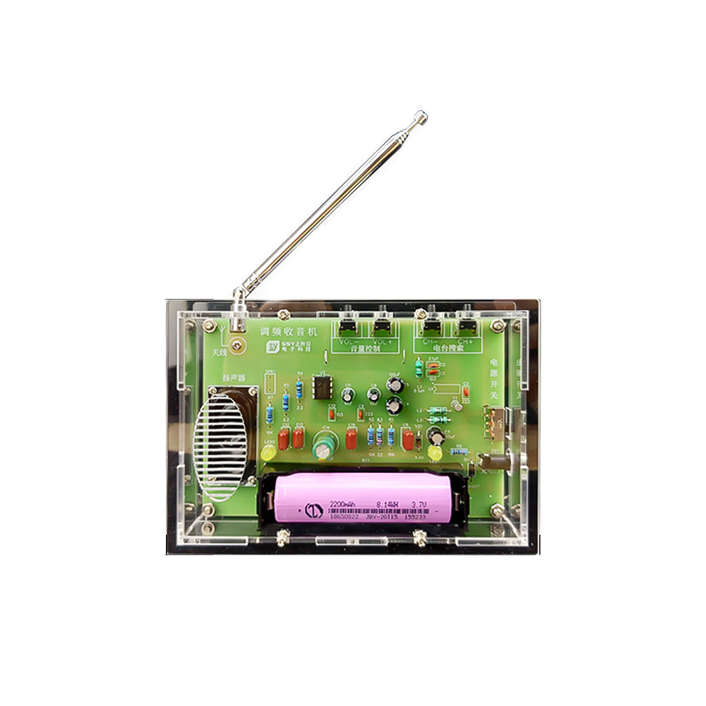 UKW Radio Bausatz RDA5807 mit Verstärker TDA2822