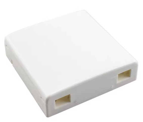 Glasfaser Dose AP FiberDose LC / SC FTTH OTO weiss