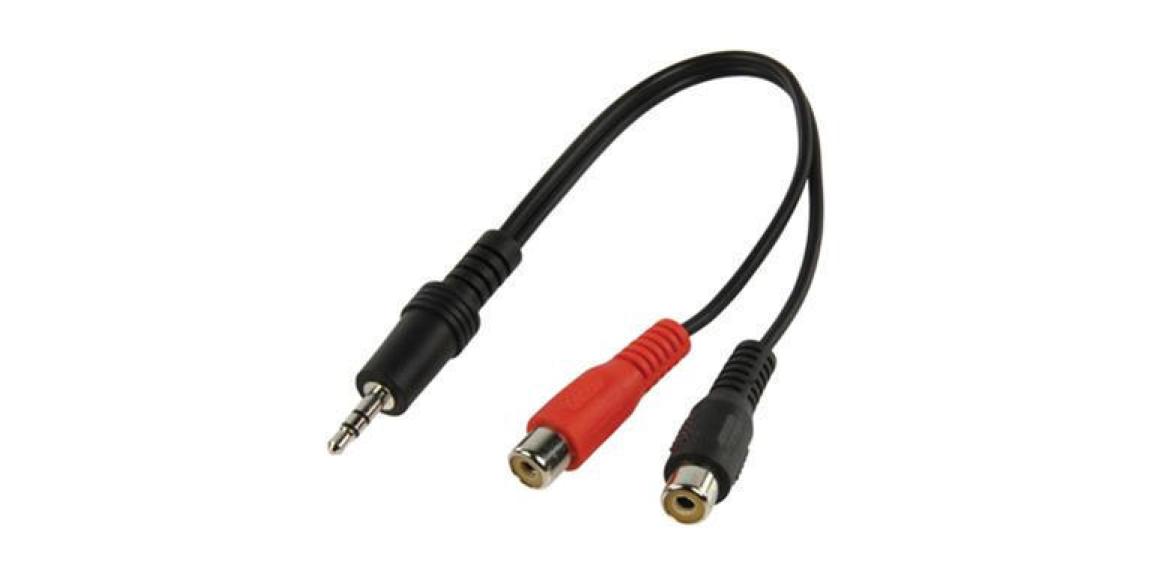 Audio Klinke 3.5mm nach Cinch Adapter Kabel