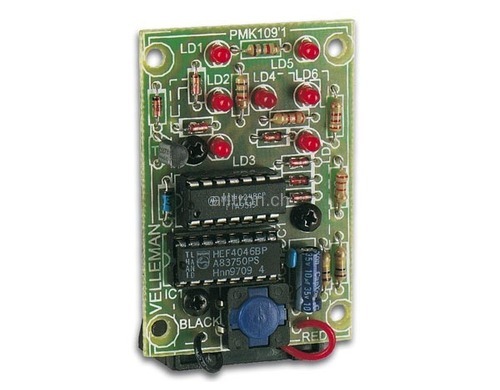 Elektronischer LED Würfel Bausatz 9V – Velleman MK109 / WHADAA WSG113, Zum Löten
