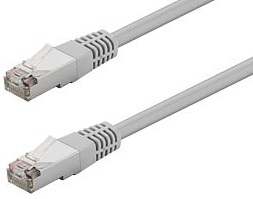 Netzwerk Patchkabel 20m CAT5e geschirmt Grau Netzwerk Patchkabel 20m CAT5e geschirmt Grau